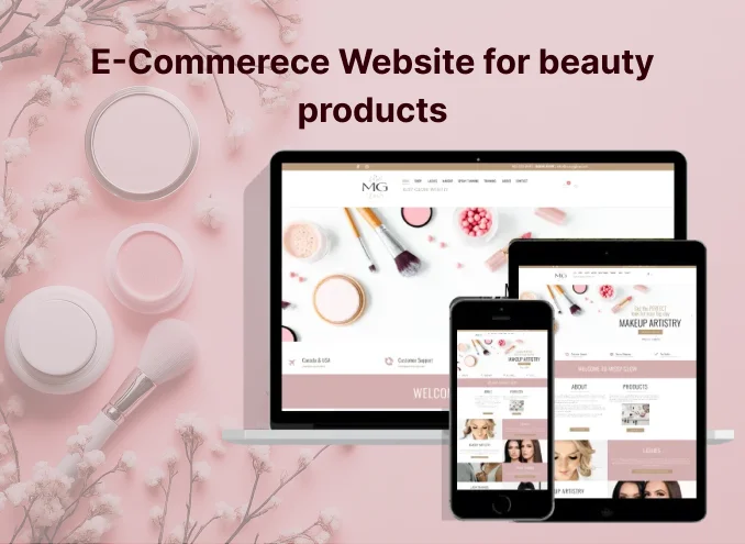 E-Commerce Website for beauty products