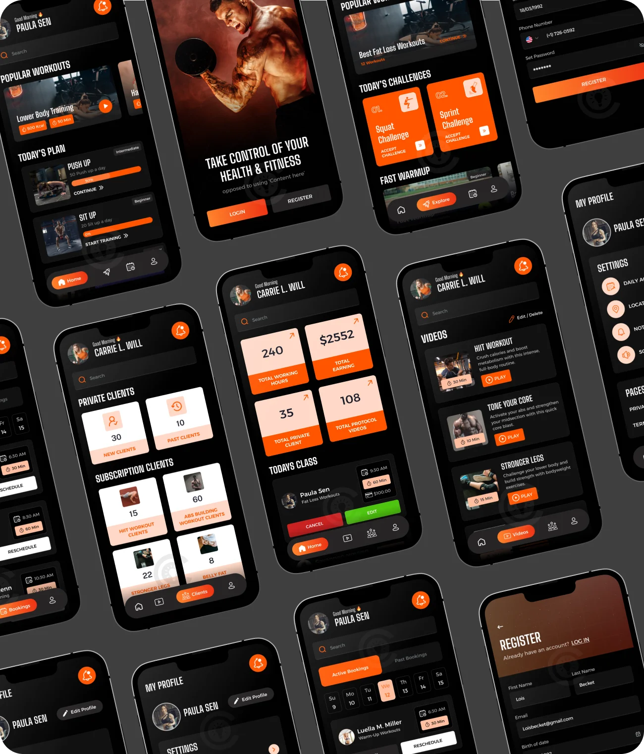 Workout Mobile App