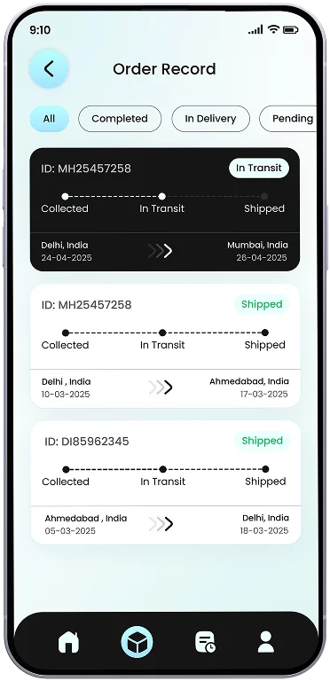 Order Screen